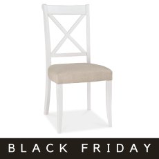 Hampstead Two Tone X Back Chair (Pair)