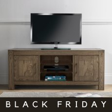 Turin Dark Oak Entertainment Unit