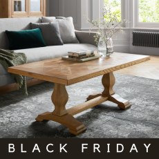 Belgrave Rustic Oak Coffee Table