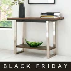 Tivoli Dark Oak Console Table