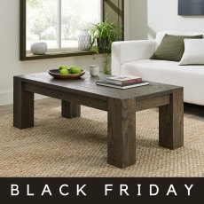 Logan Fumed Oak Coffee Table