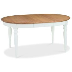 Hampstead Two Tone 4-6 Extension Dining Table - Grade A3 - Ref #0562