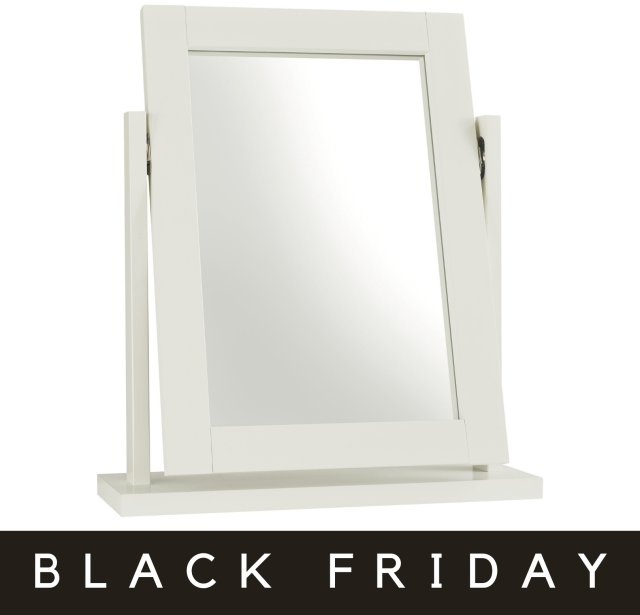 Gallery Collection Atlanta White Vanity Mirror