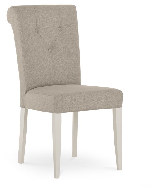 Premier Collection Montreux Soft Grey Uph Chair - Pebble Grey Fabric (Single) - Grade A2 - Ref #0176