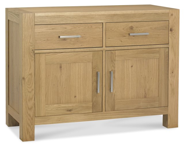 Premier Collection Turin Light Oak Narrow Sideboard - Grade A2 - Ref #0848