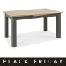 Premier Collection Oakham Dark Grey & Scandi Oak 4-6 Dining Table