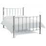 Headboards & Bedsteads Collection Madison Shiny Nickel Bedstead Double 135cm