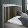 Premier Collection Whitby Scandi Oak & Warm Grey Low Footend Bedstead King Size 150cm