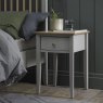 Premier Collection Whitby Scandi Oak & Warm Grey 1 Drawer Nightstand