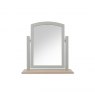 Premier Collection Whitby Scandi Oak & Warm Grey Vanity Mirror