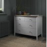 Premier Collection Whitby Scandi Oak & Warm Grey 2+2 Drawer Chest