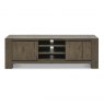 Bentley Designs Logan Fumed Oak Entertainment Unit- front on