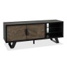 Signature Collection Emerson Weathered Oak & Peppercorn Entertainment Unit