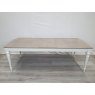 Premier Collection Montreux Grey Washed Oak & Soft Grey 6-8 Extension Table - Grade A3 - Ref #0516