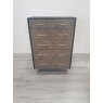 Signature Collection Sienna Fumed Oak & Peppercorn 5 Drawer Chest - Grade A3 - Ref #0752