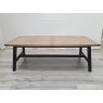 Signature Collection Camden Weathered Oak & Peppercorn 6 - 8 Seater Dining Table - Grade A3 - Ref #0831