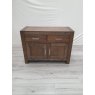 Premier Collection Turin Dark Oak Narrow Sideboard - Grade A2 - Ref #0849