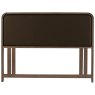 Premier Collection Capri Walnut Headboard Double 135cm - Brown Faux Leather - Grade A3 - Ref #0875