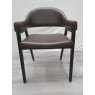 Signature Collection Camden Peppercorn Upholstered Arm Chair in an Old West Vintage Fabric (Single) - Grade A3 - Ref #0878