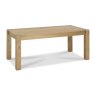 Premier Collection Turin Light Oak Large End Extension Table - Grade A2 - Ref #0888