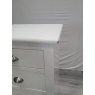 Premier Collection Hampstead White 5 Drawer Tall Chest - Grade A3 - Ref #0892