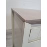 Premier Collection Bergen Grey Washed Oak & Soft Grey Narrow Sideboard - Grade A3 - Ref #0897